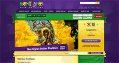 Desktop Screenshot of mardigrasneworleans.com